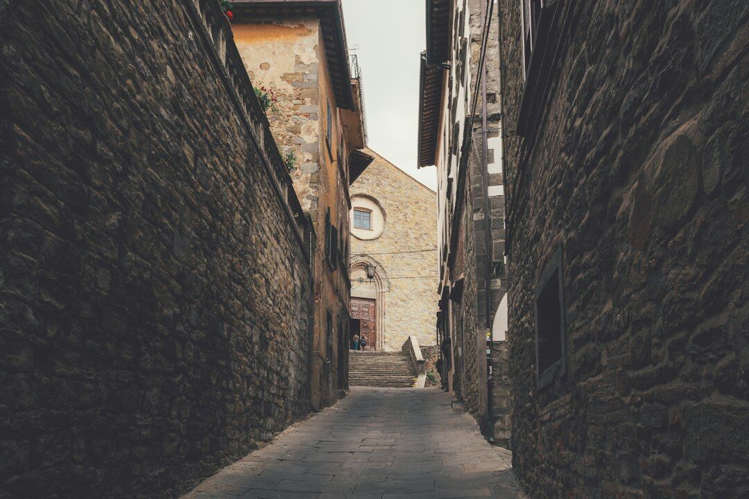 shadowy figure in alley